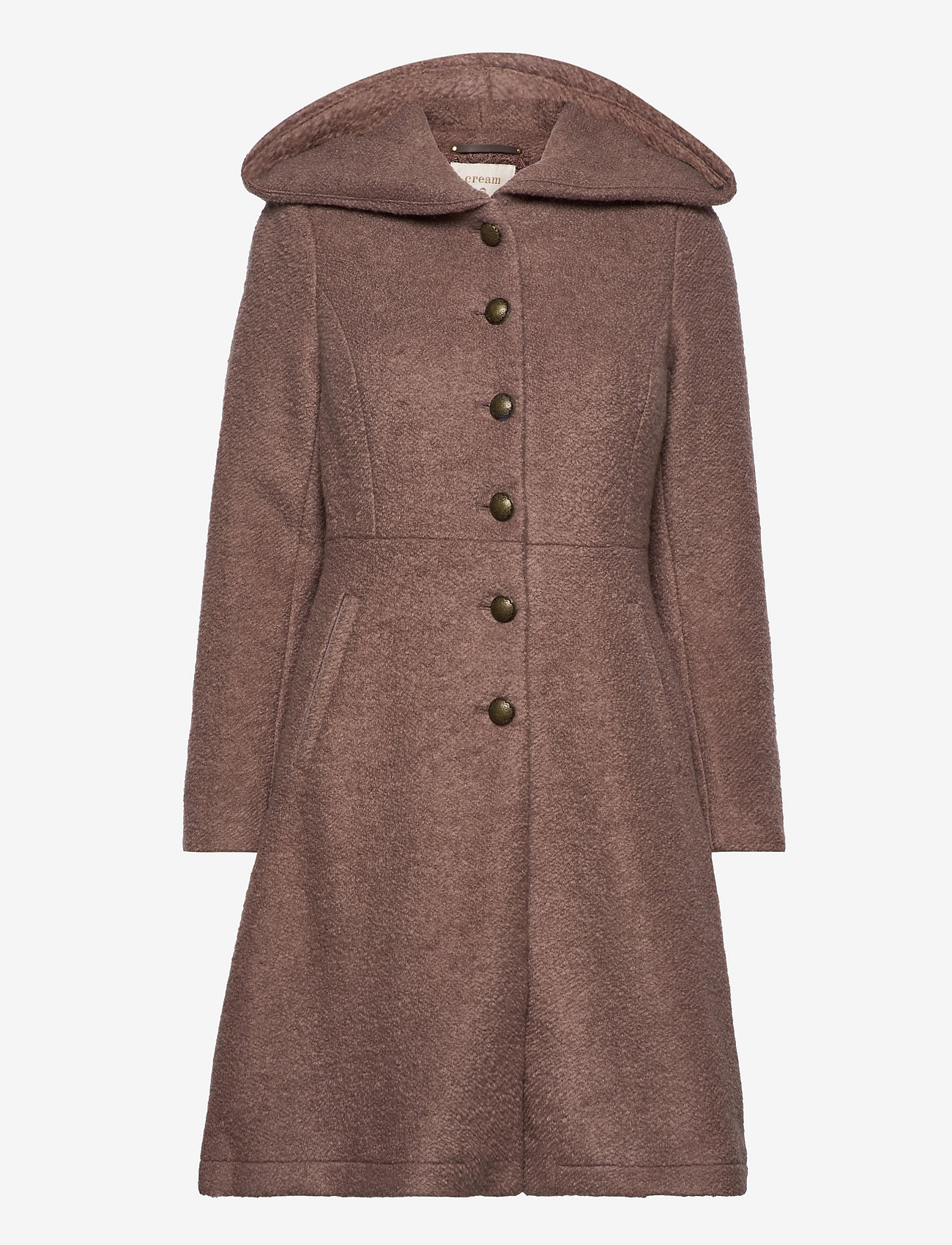 Cream - CRAnnabell Coat - winter coats - faded brown melange - 0