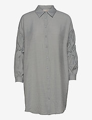 Cream - CRVemilda OZ Long Shirt - shirt dresses - quarry - 0