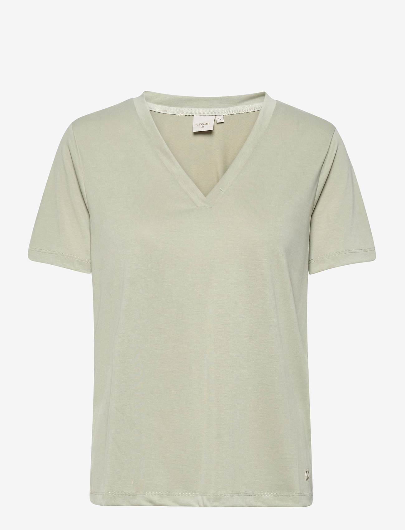 Cream - CRModala T-shirt - laveste priser - desert sage - 0