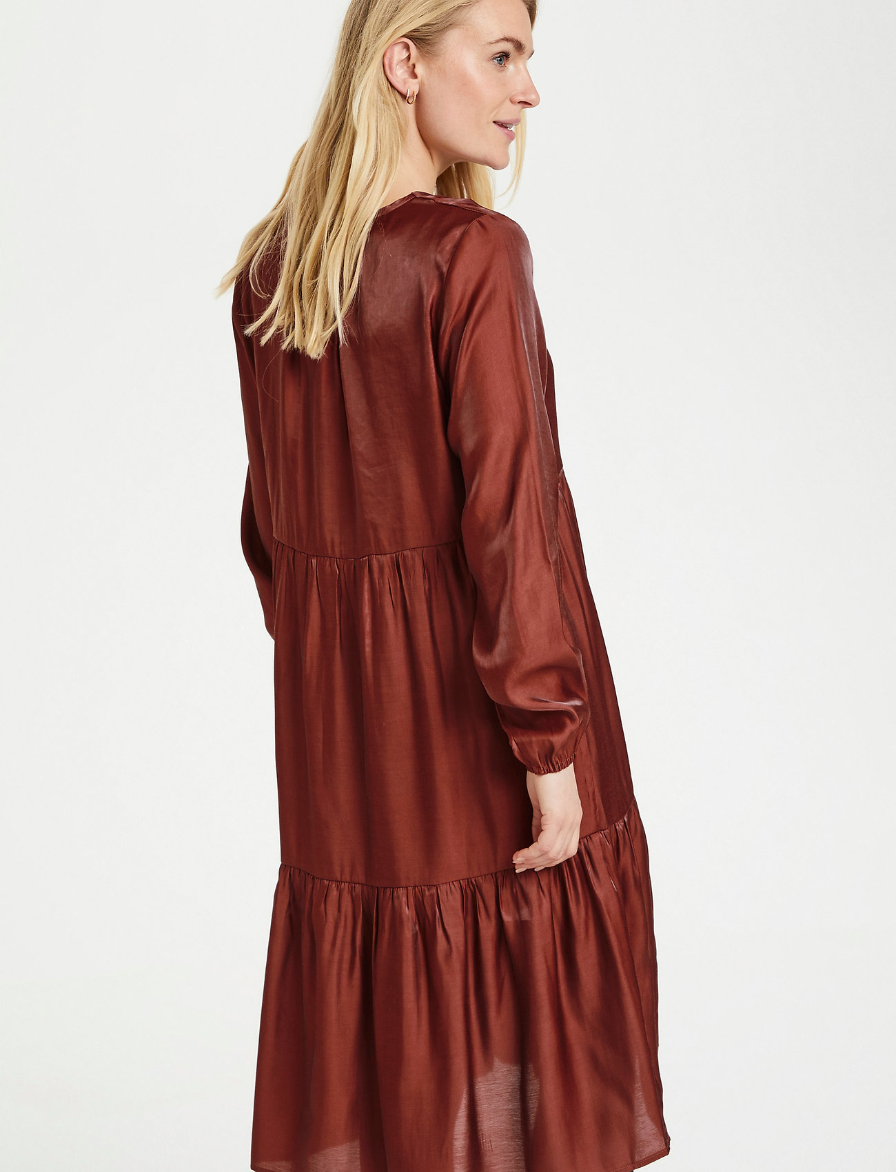 Cream - CRSally dress - midikleider - antique bordaux - 5