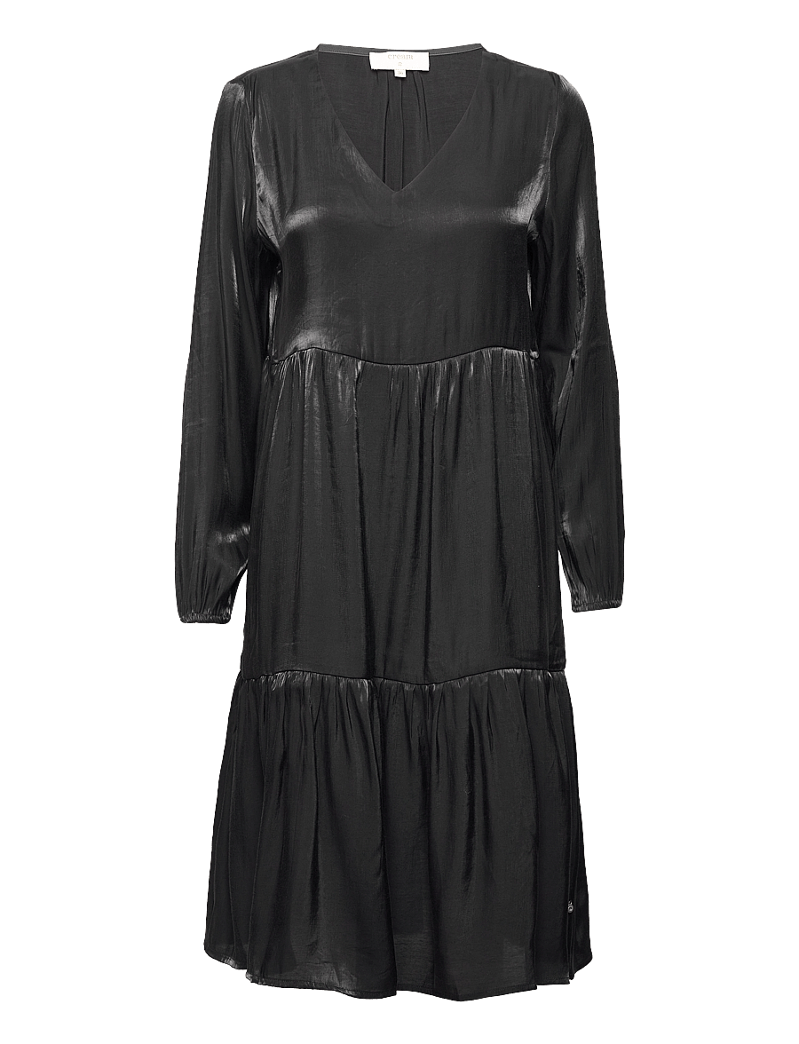 Cream - CRSally dress - midikleider - pitch black - 1