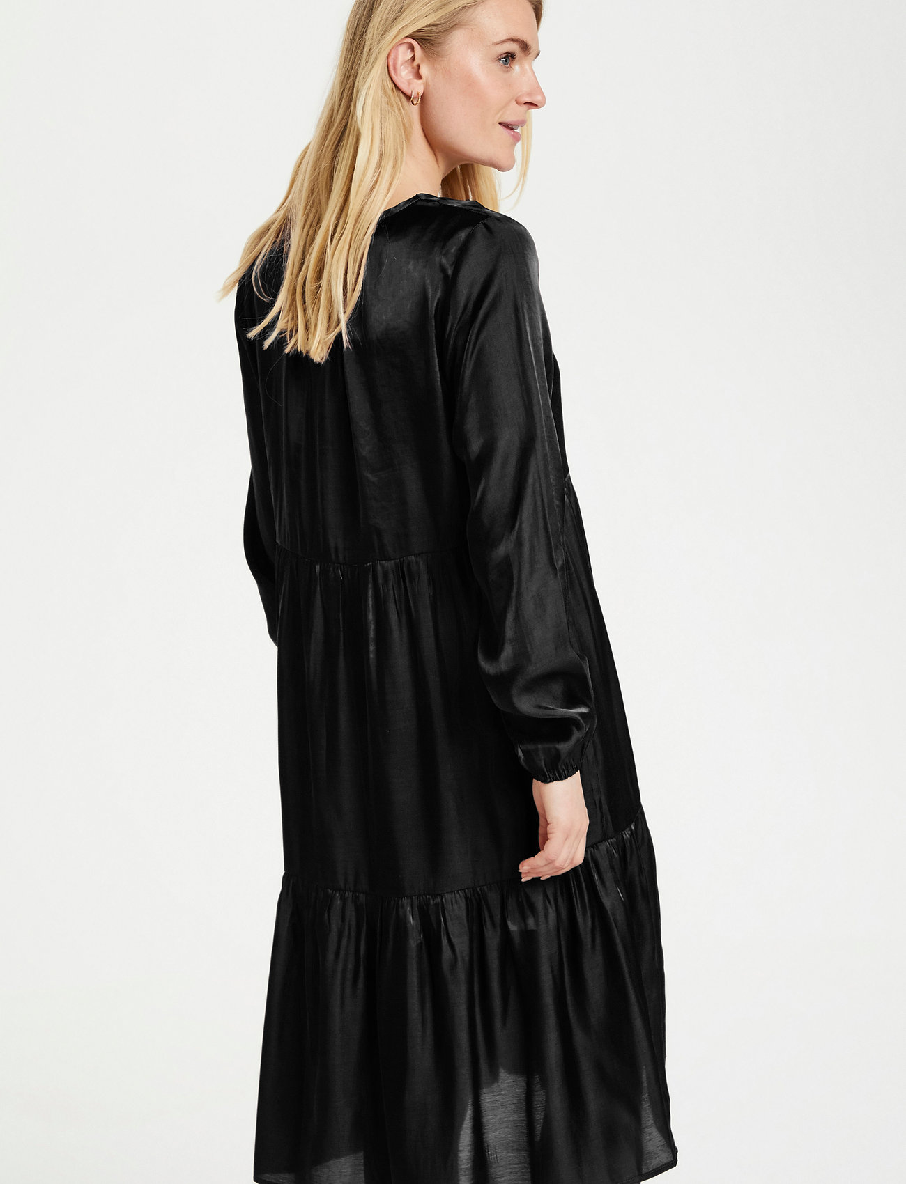 Cream - CRSally dress - midi kjoler - pitch black - 4