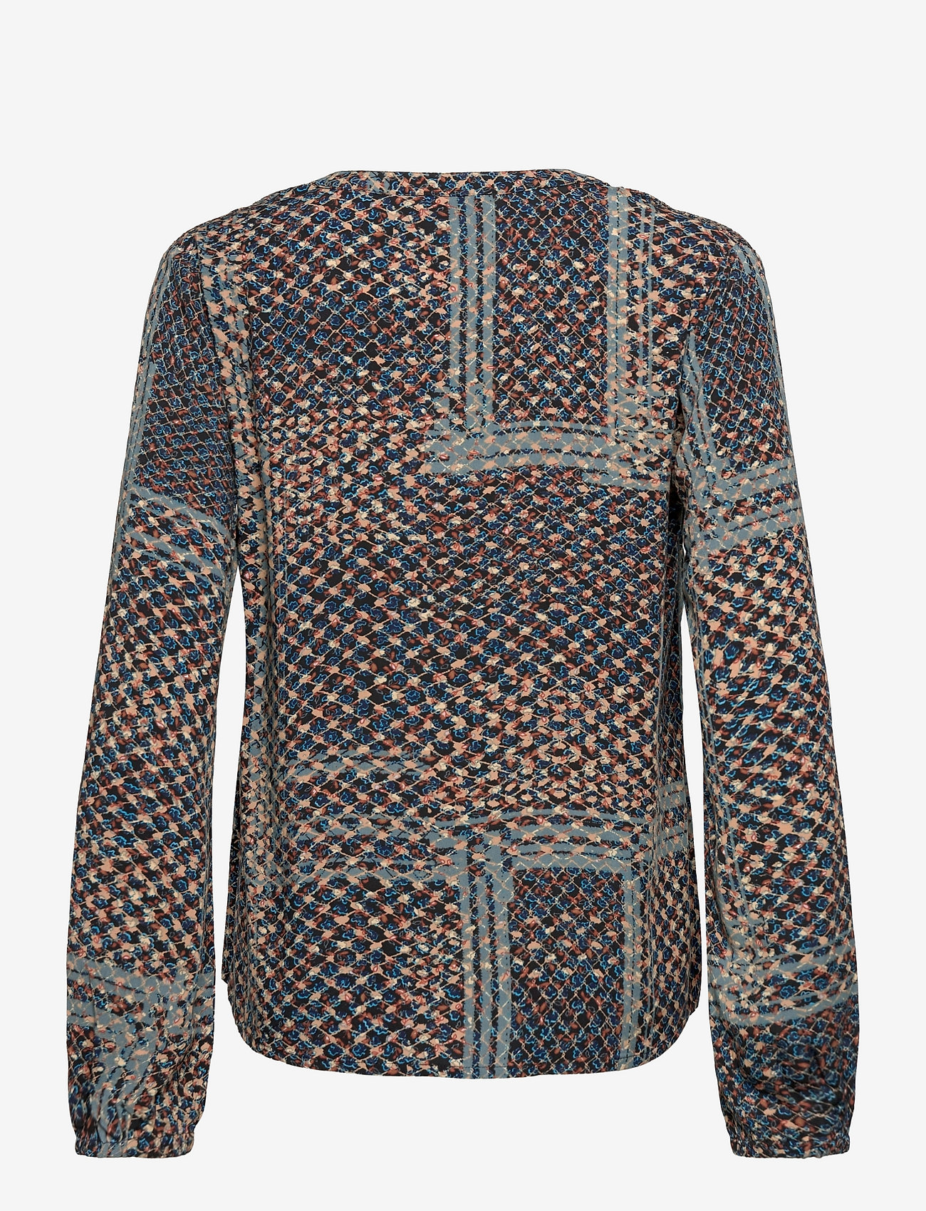 Cream - CRAenee blouse - ocean flower check - 1