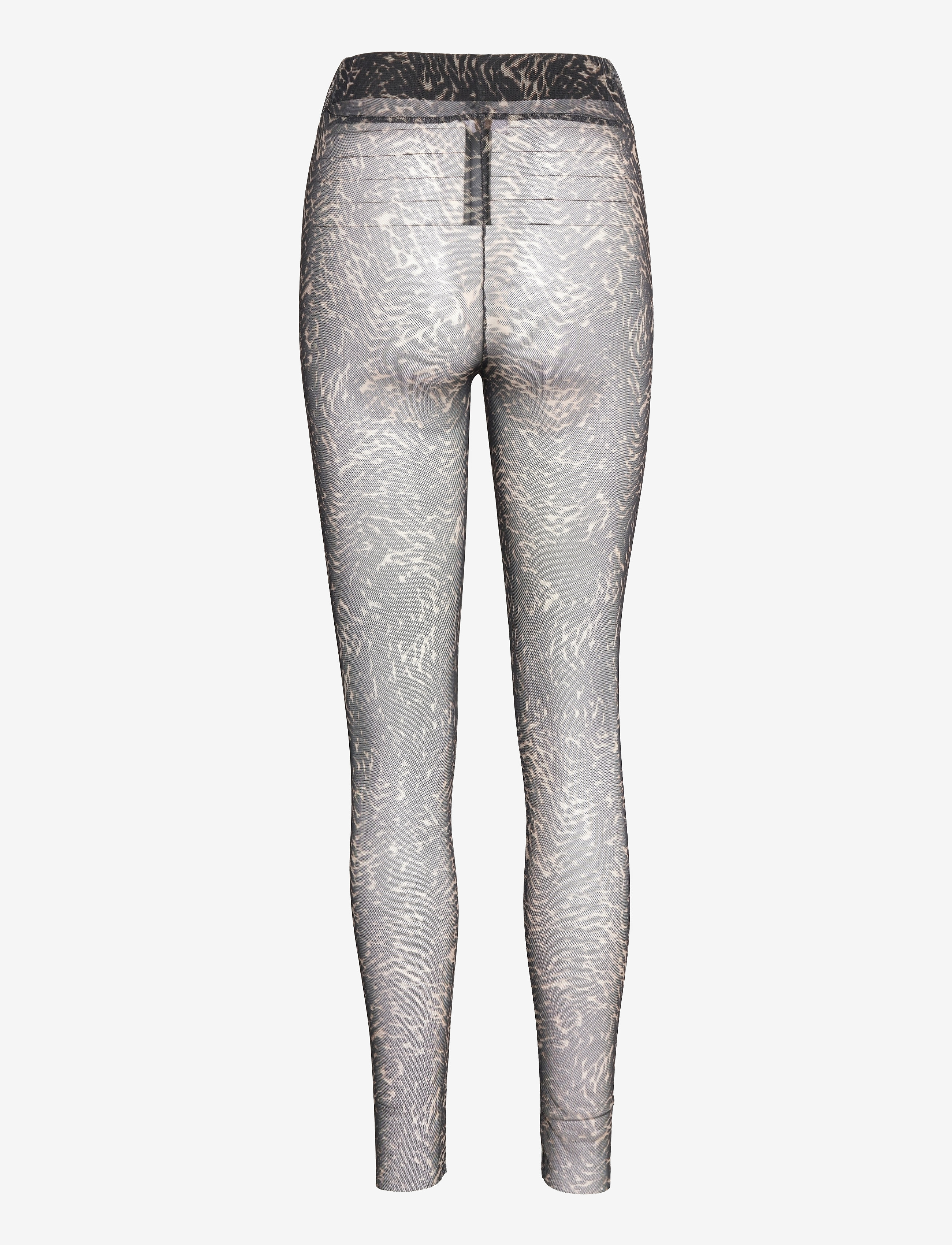 Cream - CRHansie mesh legging - najniższe ceny - graphic animal grey - 1
