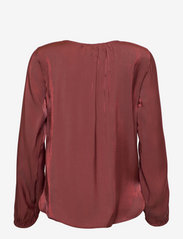 Cream - CRSally LS blouse - blūzes ar garām piedurknēm - antique bordaux - 1
