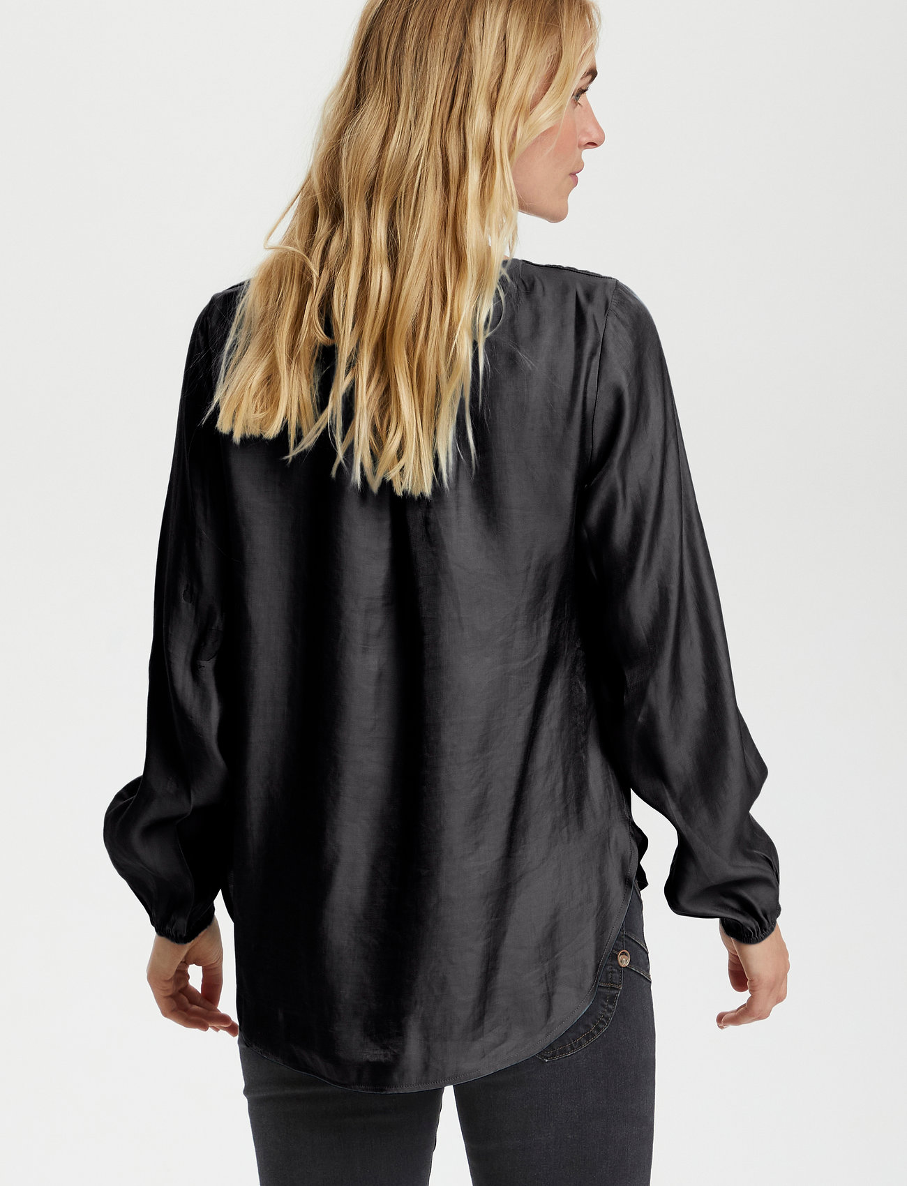 Cream - CRSally LS blouse - pitch black - 5