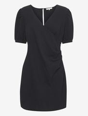 Cream - CRLea Wrap Dress - korta klänningar - pitch black - 0