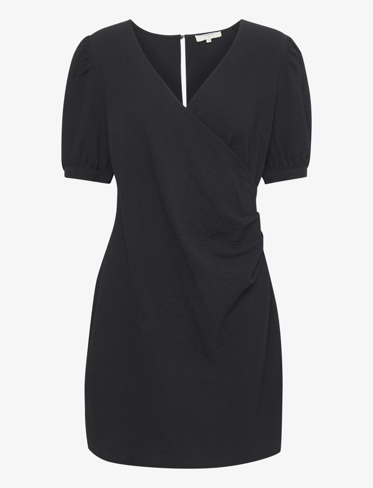 Cream CRLea Wrap Dress - Kleidid - PITCH BLACK / black