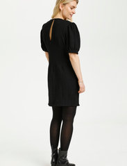 Cream - CRLea Wrap Dress - short dresses - pitch black - 4