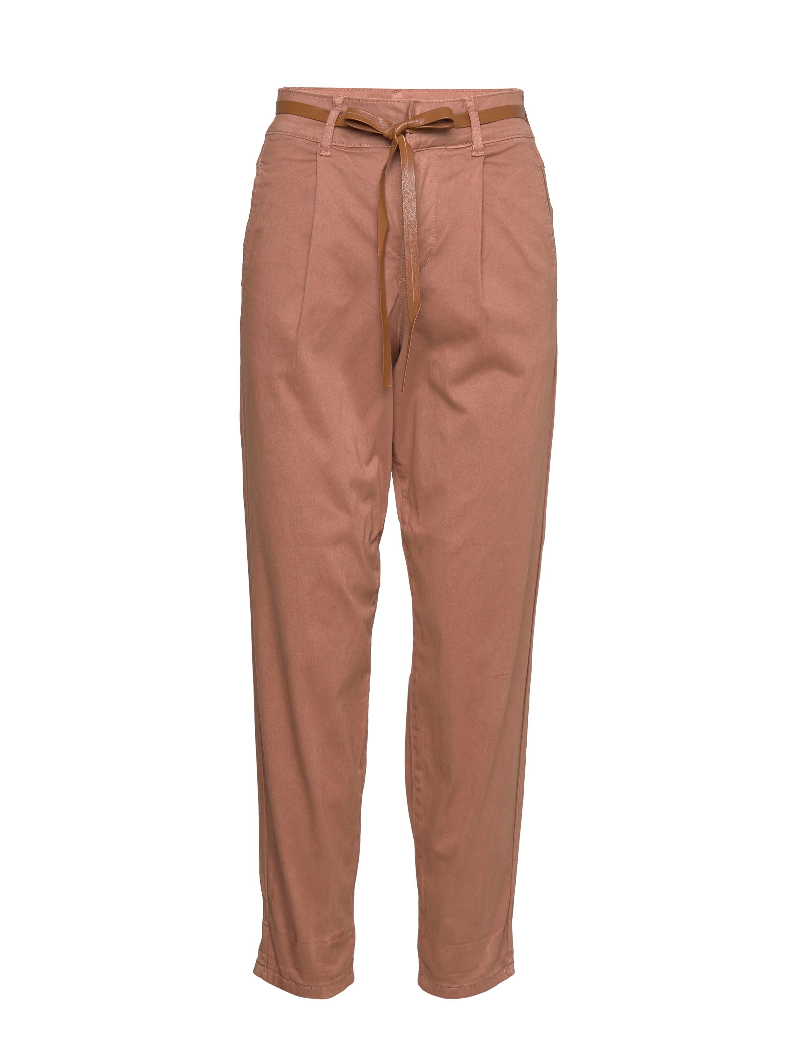 Cream CRTula ankl Twill - Mom Fit - Transitional Layering - MOCHA MOUSSE / orange