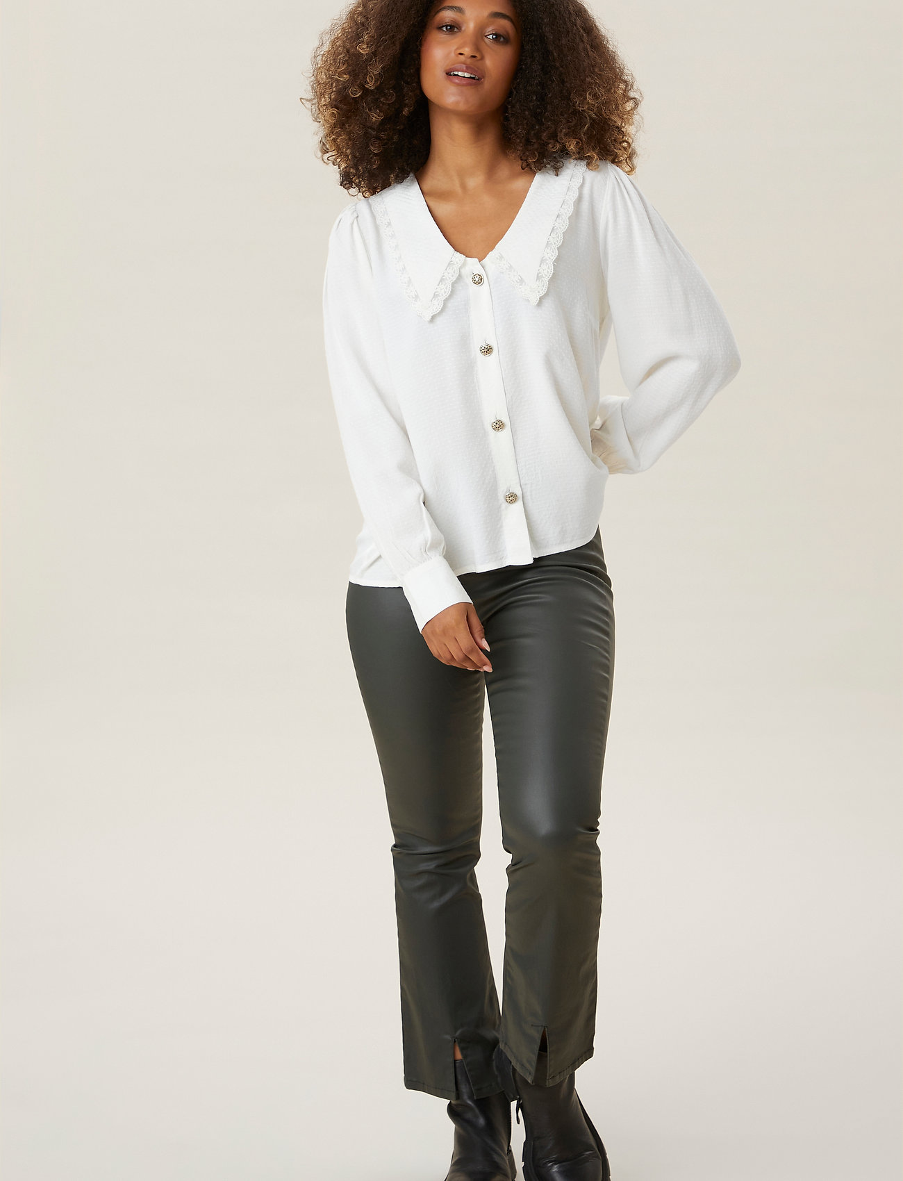 Cream - CRMalika Blouse - snow white - 3
