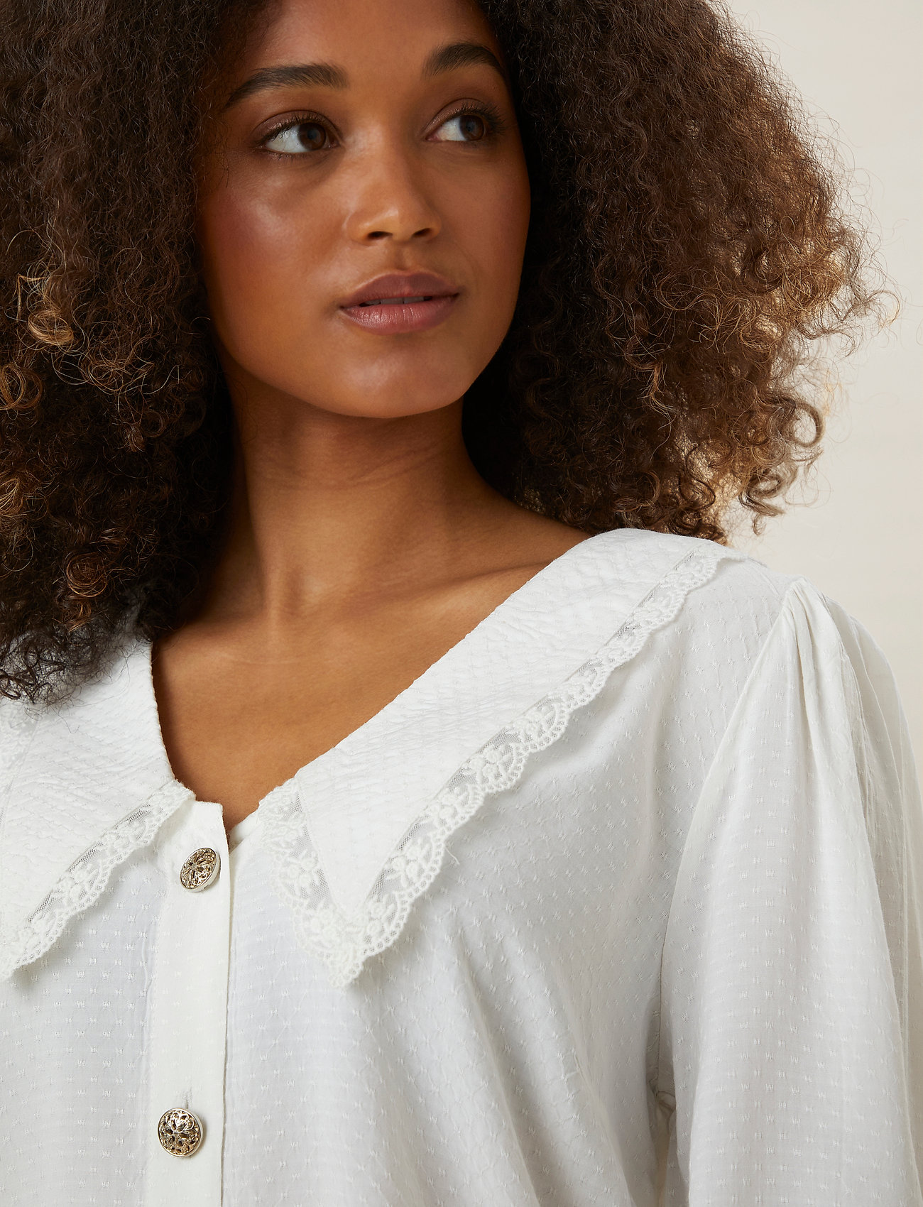 Cream - CRMalika Blouse - snow white - 5