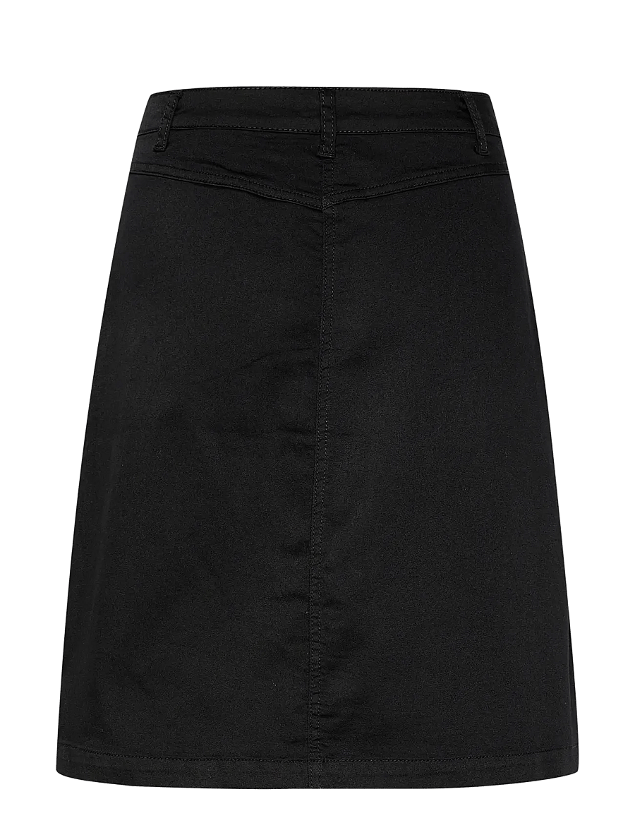 Cream - CRAlma Skirt - jeansröcke - pitch black - 2