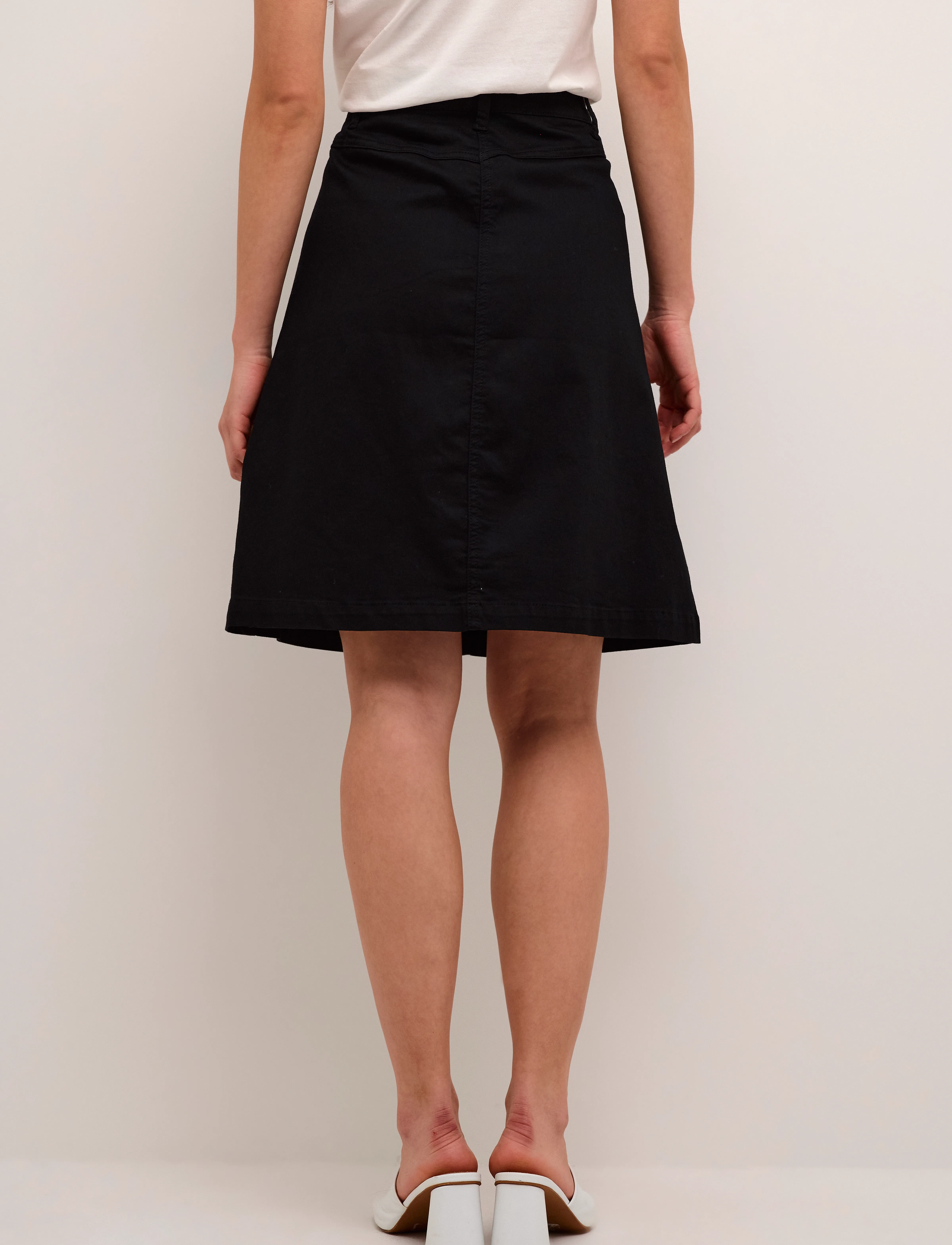 Cream - CRAlma Skirt - miniseelikud - pitch black - 4