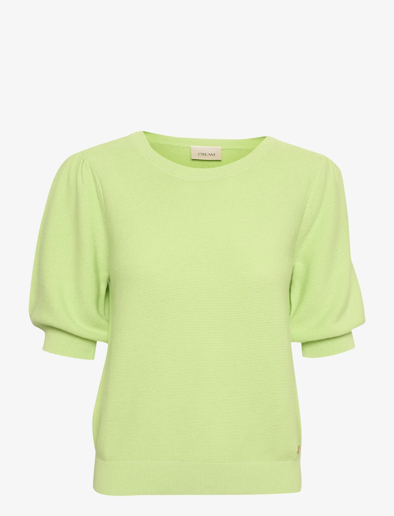 Cream - CRSillar Knit Pullover - stickade tröjor - power green - 1