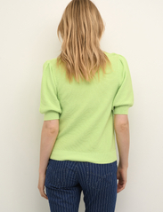 Cream - CRSillar Knit Pullover - stickade tröjor - power green - 4