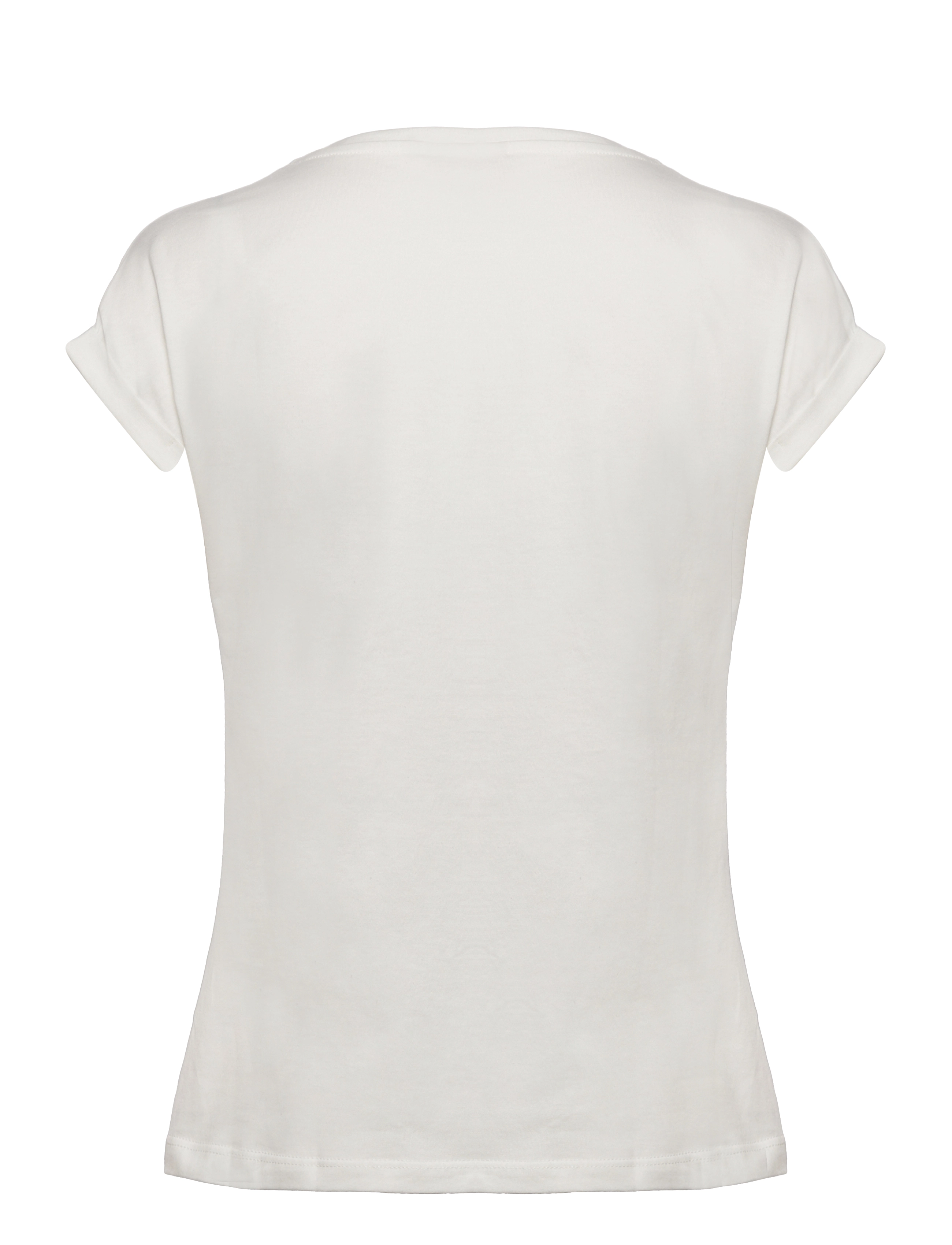 Cream - CRBree T-Shirt - snow white pink rose - 1