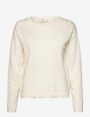 Cream - CRAnva Knit Pullover - džemperi - eggnog melange - 0