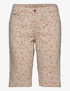 CRLotte Print Shorts - Coco Fit, Cream