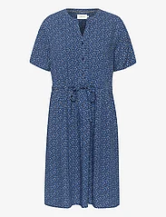 Cream - CRTiah Dress - Zally Fit - vasarinės suknelės - animal skin blue - 0