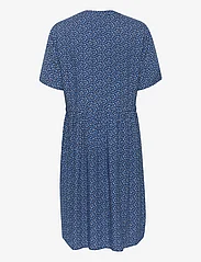 Cream - CRTiah Dress - Zally Fit - summer dresses - animal skin blue - 1