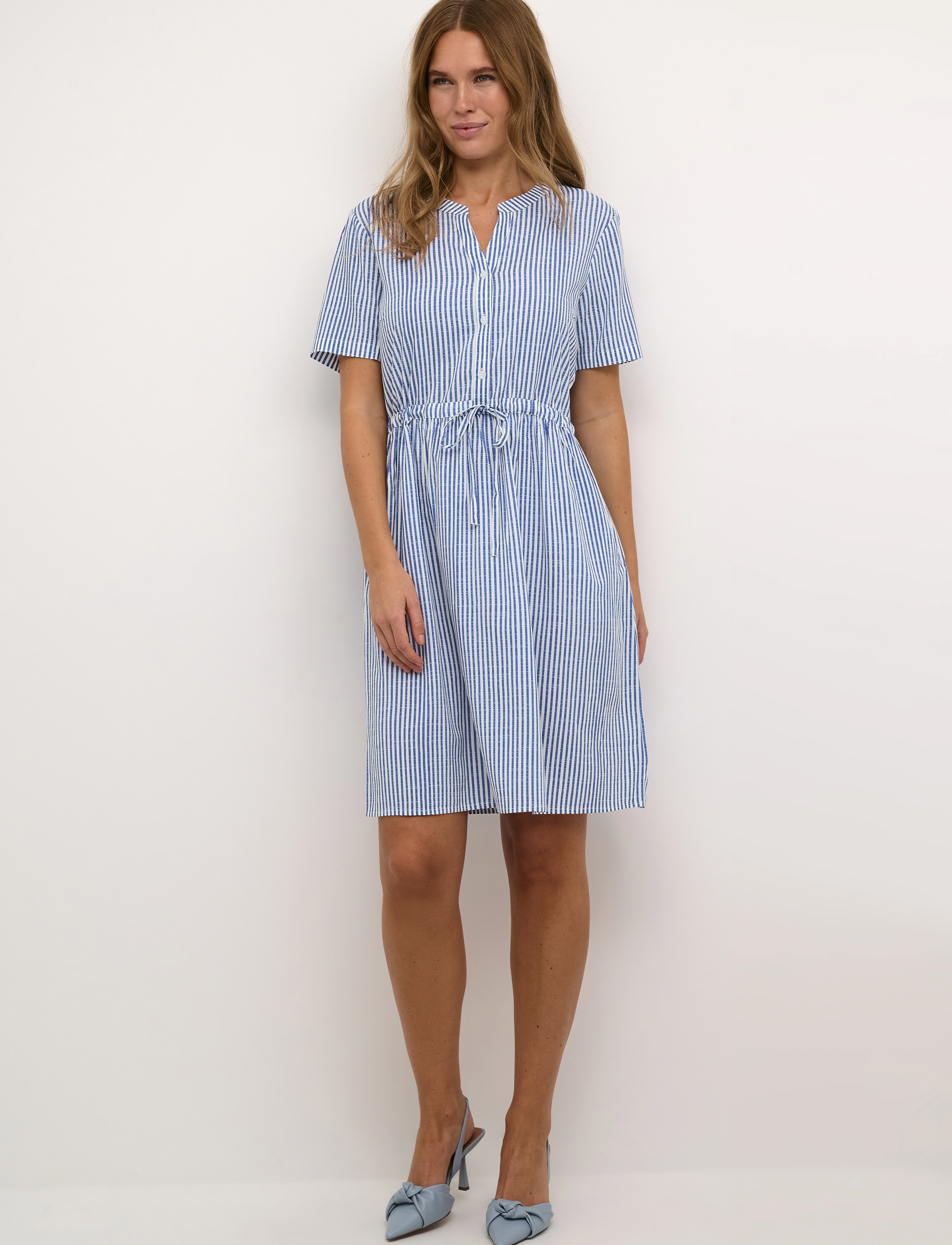 Cream - CRTiah Dress - blue milkboy - 3