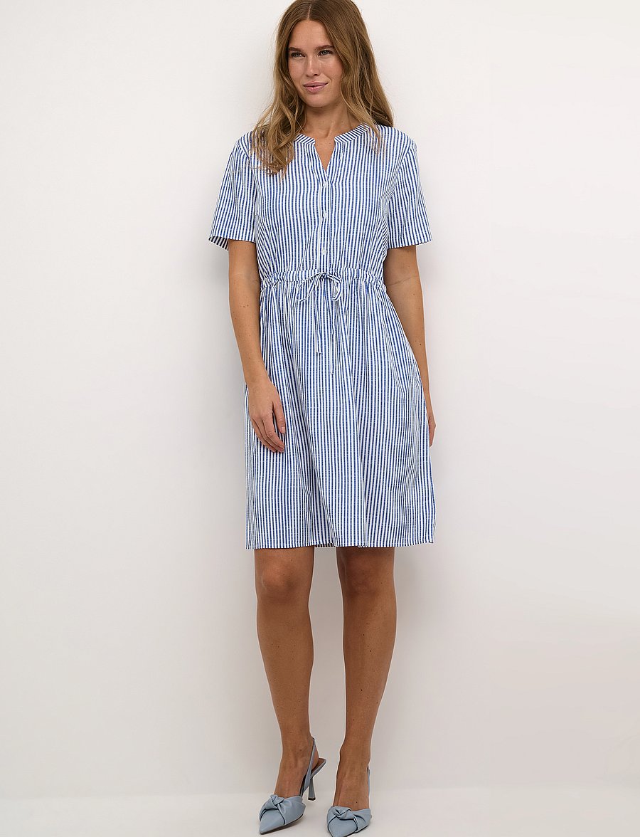 Cream - CRTiah Dress - blue milkboy - 3