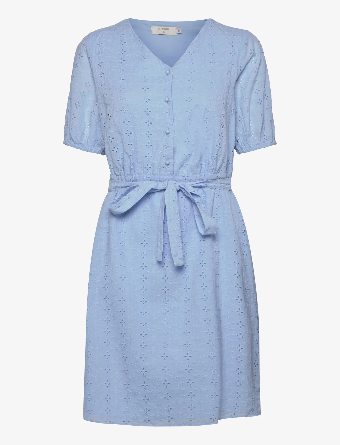 Cream - CRAngli Dress - Zally Fit - sukienki kopertowe - vista blue - 1