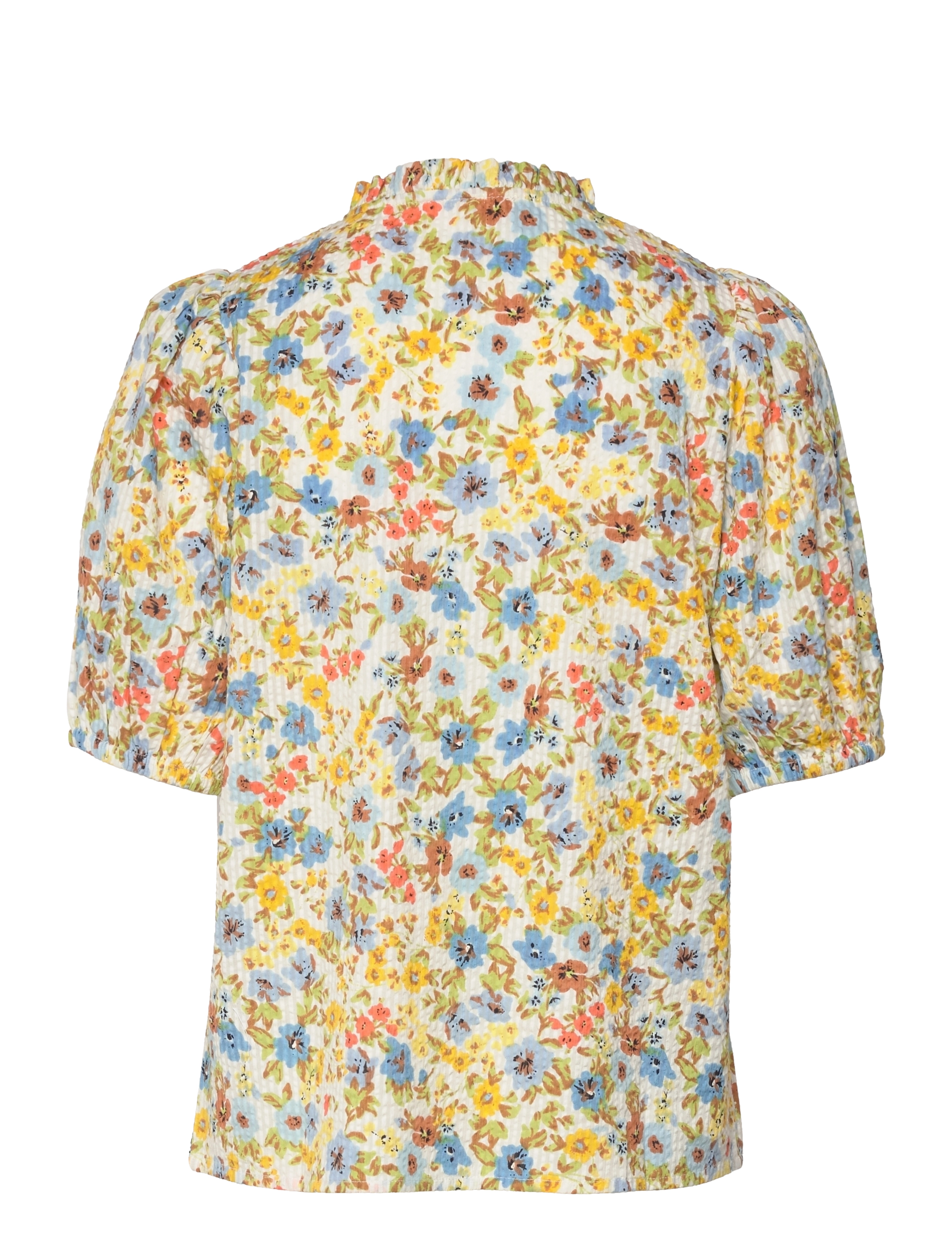 Cream - CRCeyda shirt - yellow multi flower - 1