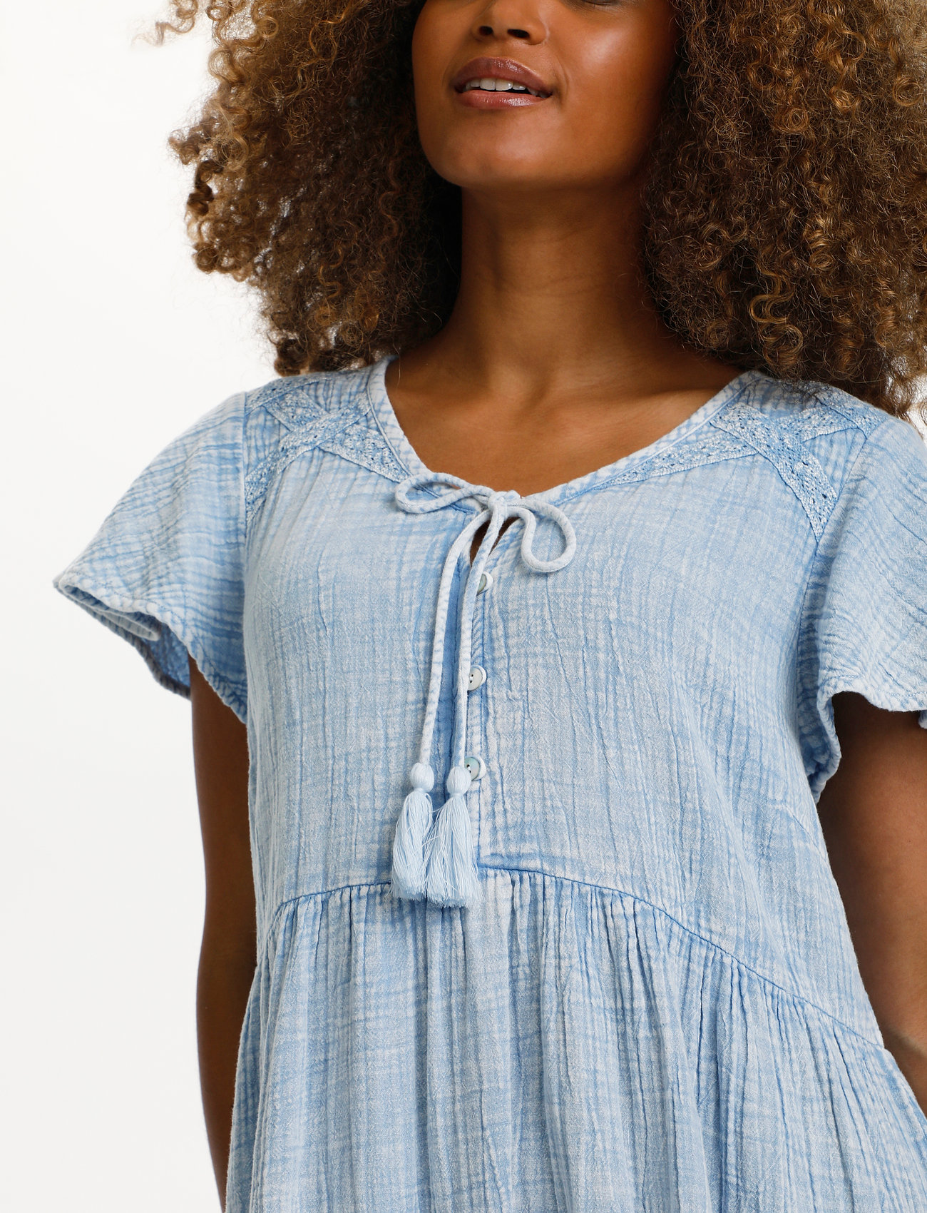 Cream - CRNima Short Dress - Kim Fit - placid blue - 5