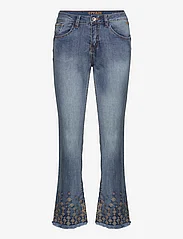 Cream - CRRysha 7/8 Jeans - Shape Fit - nuo kelių platėjantys džinsai - denim blue - 0