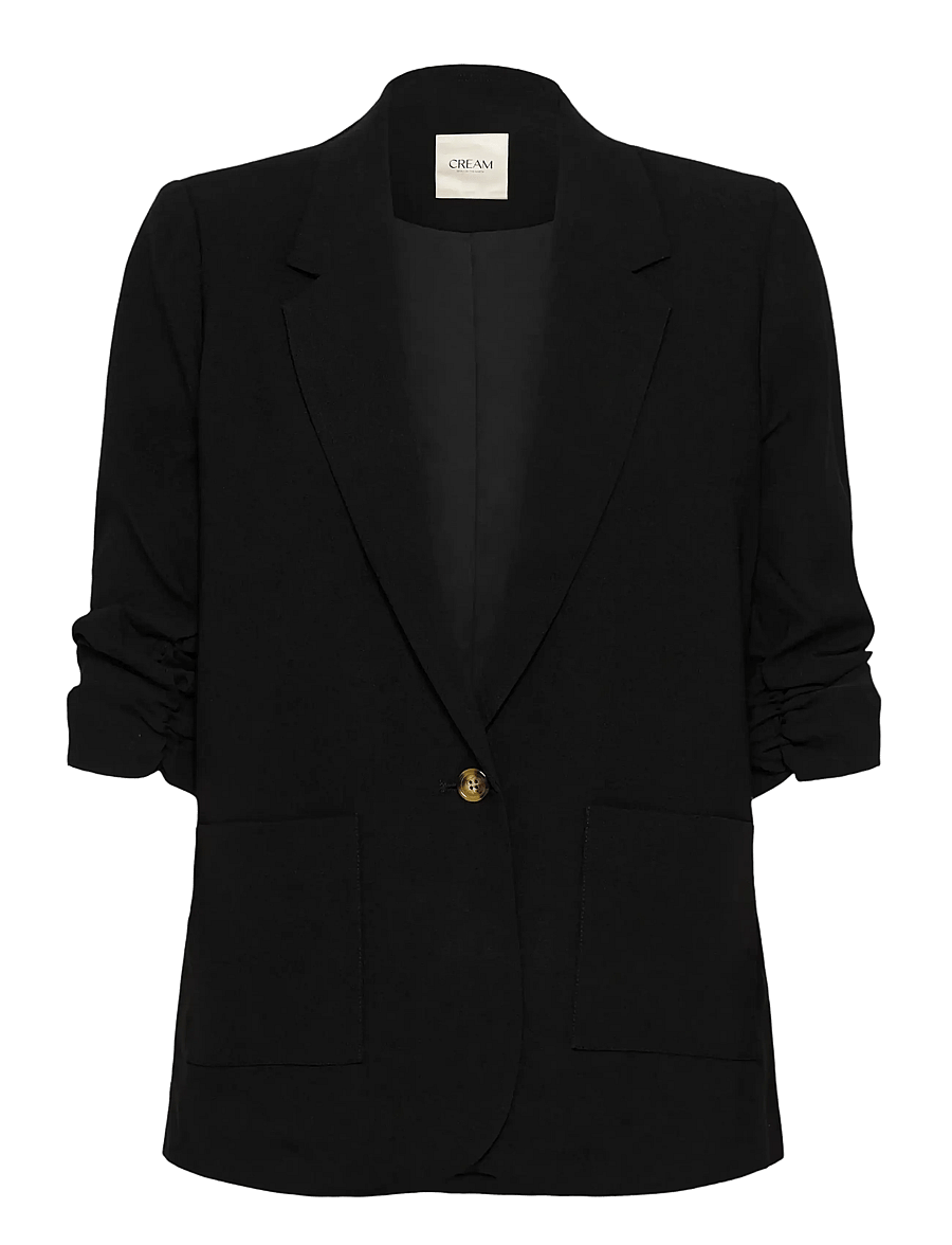 Cream - CRCocamia blazer - Ühes joones nööpidega bleiserid - pitch black - 1