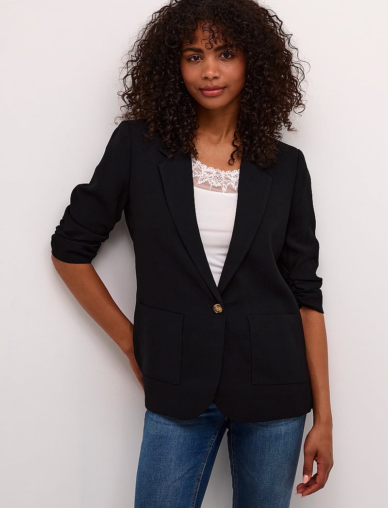 Cream - CRCocamia blazer - einreihige blazer - pitch black - 0