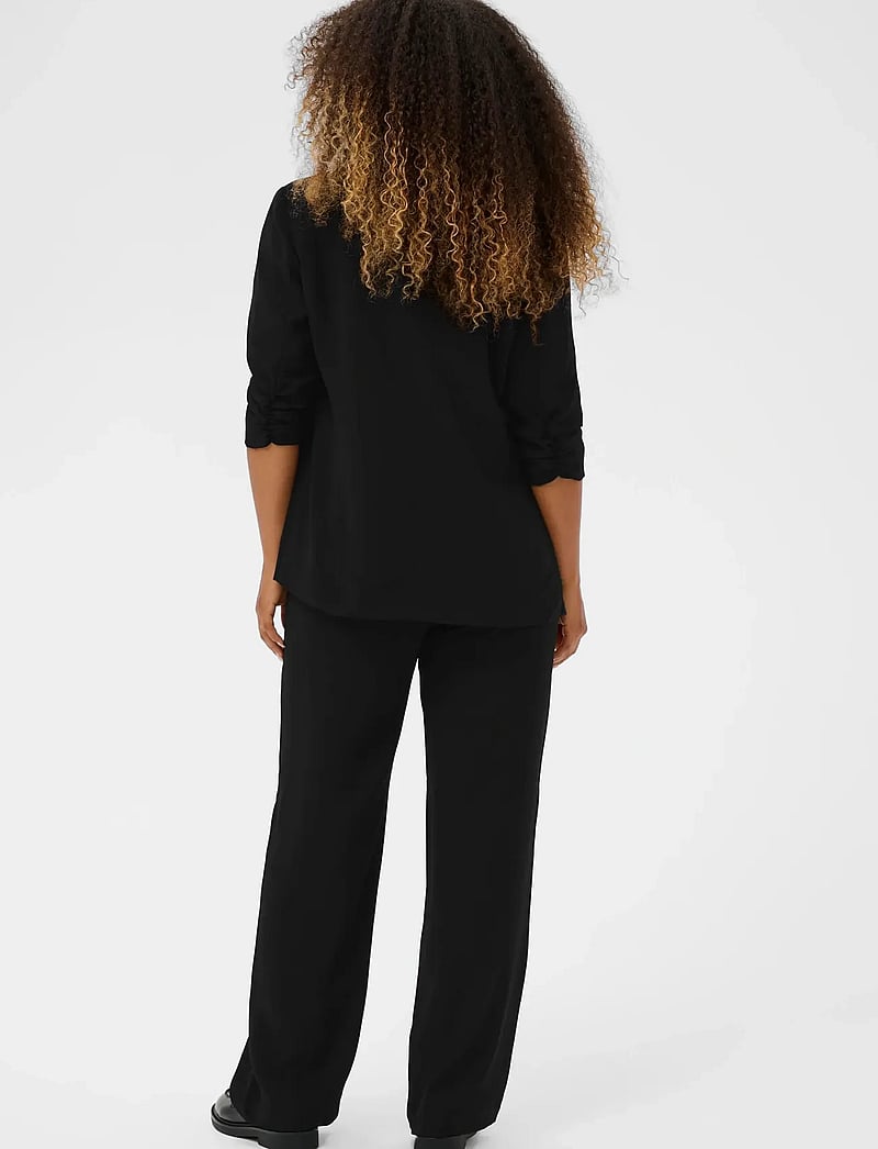 Cream - CRCocamia blazer - enkeltradede blazere - pitch black - 4