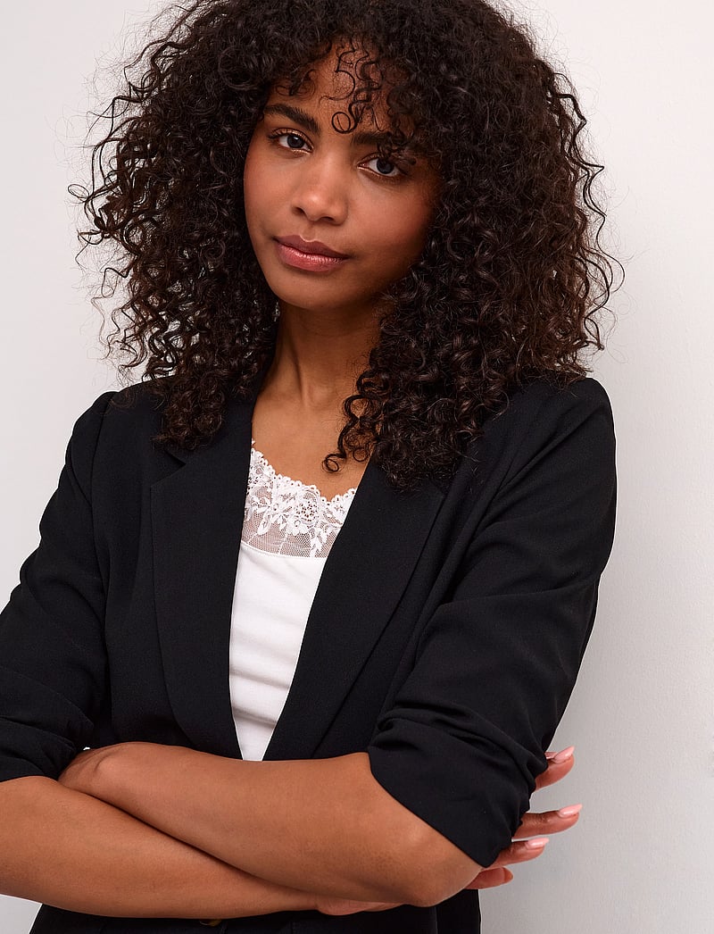 Cream - CRCocamia blazer - einreihige blazer - pitch black - 5