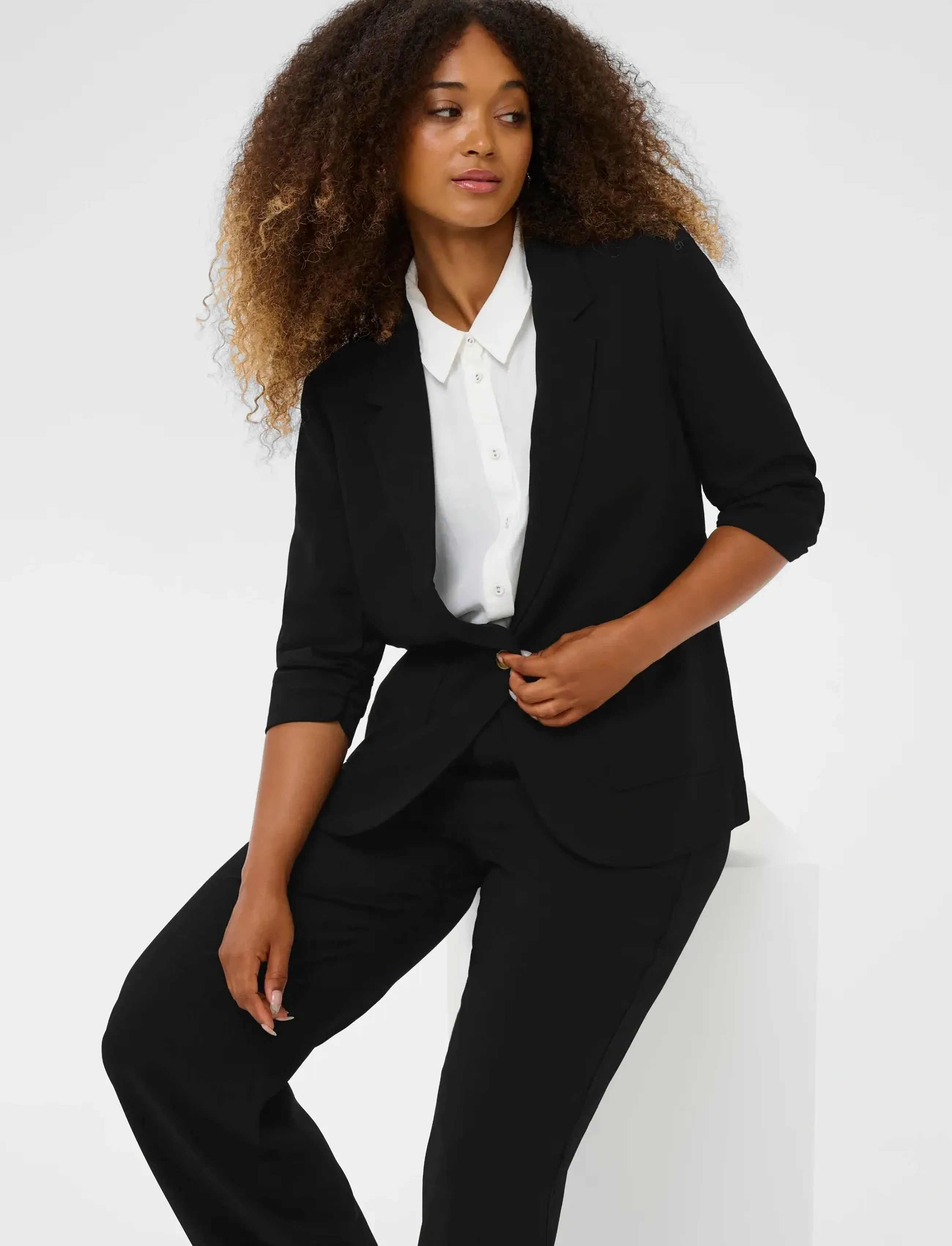 Cream Crcocamia Blazer dam – bild 5