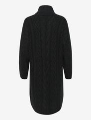 Cream - CRCabin Knit Dress - Mollie Fit - stickade klänningar - pitch black - 2