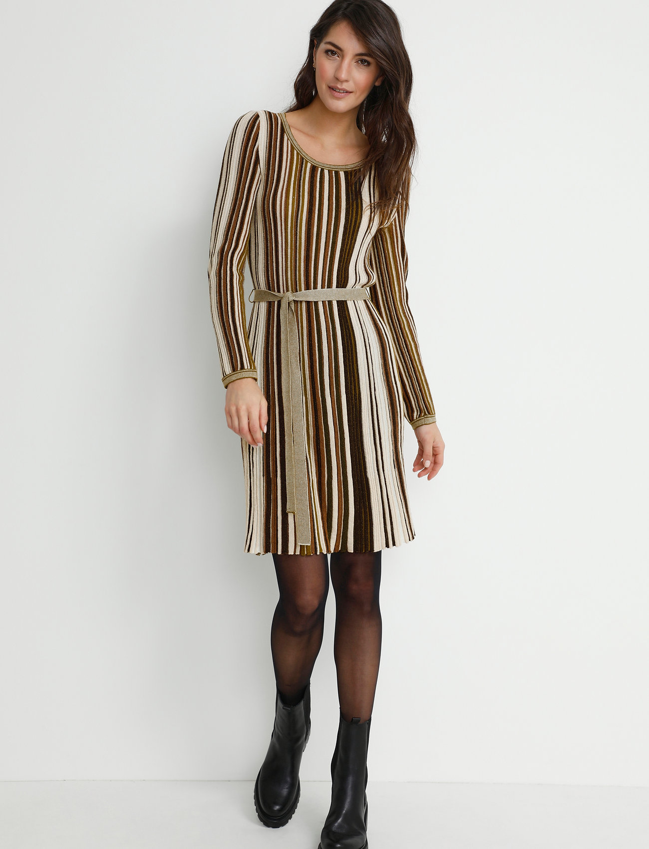 Cream - CRMia Knit Dress - Mollie Fit - seaturtle stripe - 3
