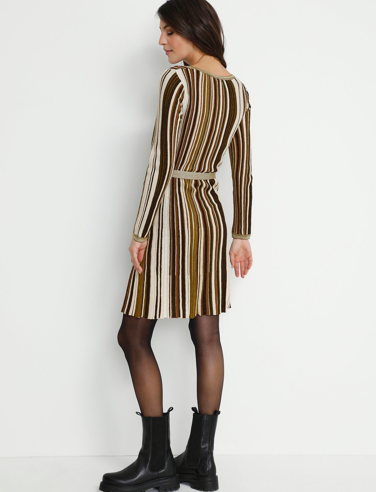 Cream - CRMia Knit Dress - Mollie Fit - seaturtle stripe - 4