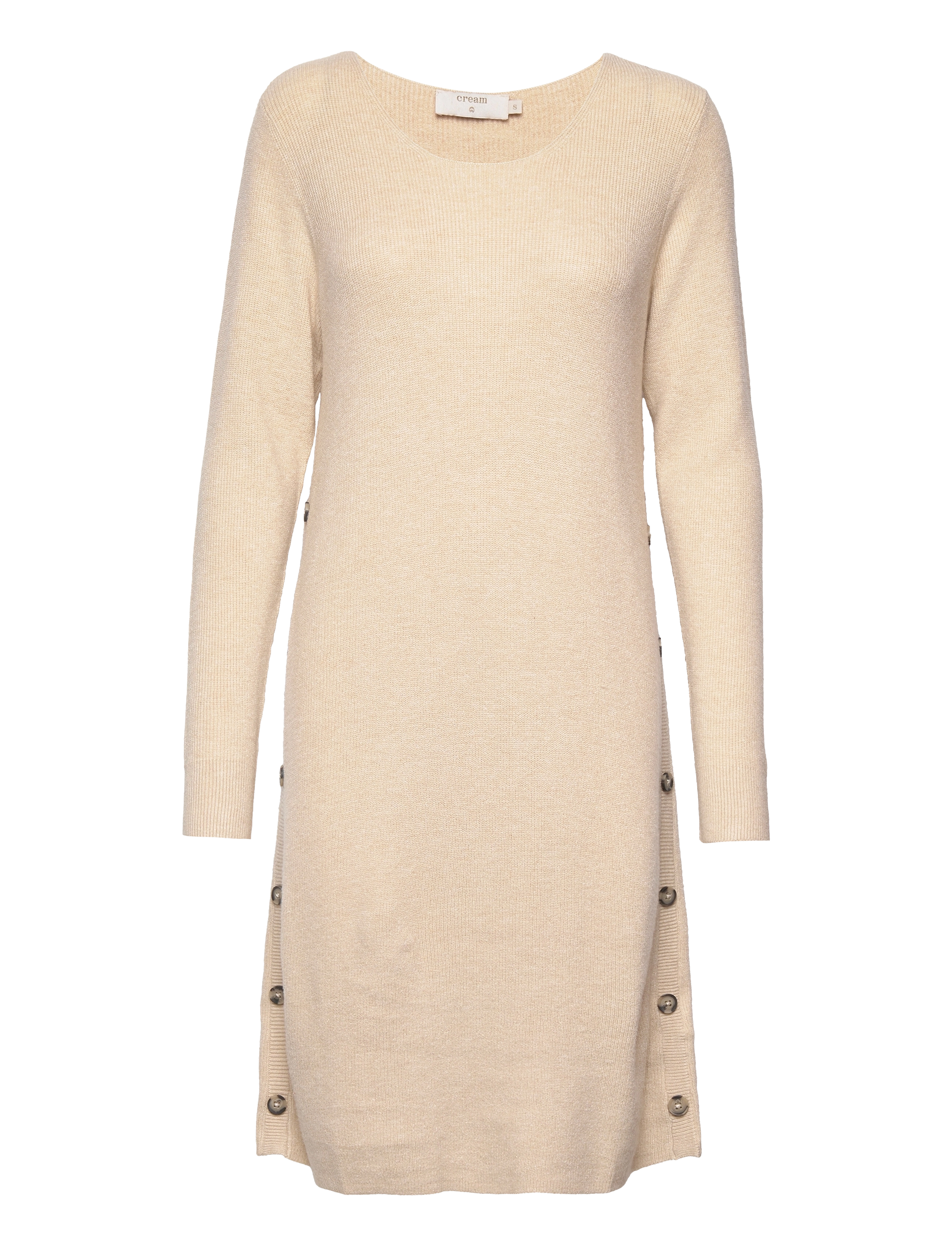 Cream - CRChristine Knit dress - Mollie Fit - oat melange - 1