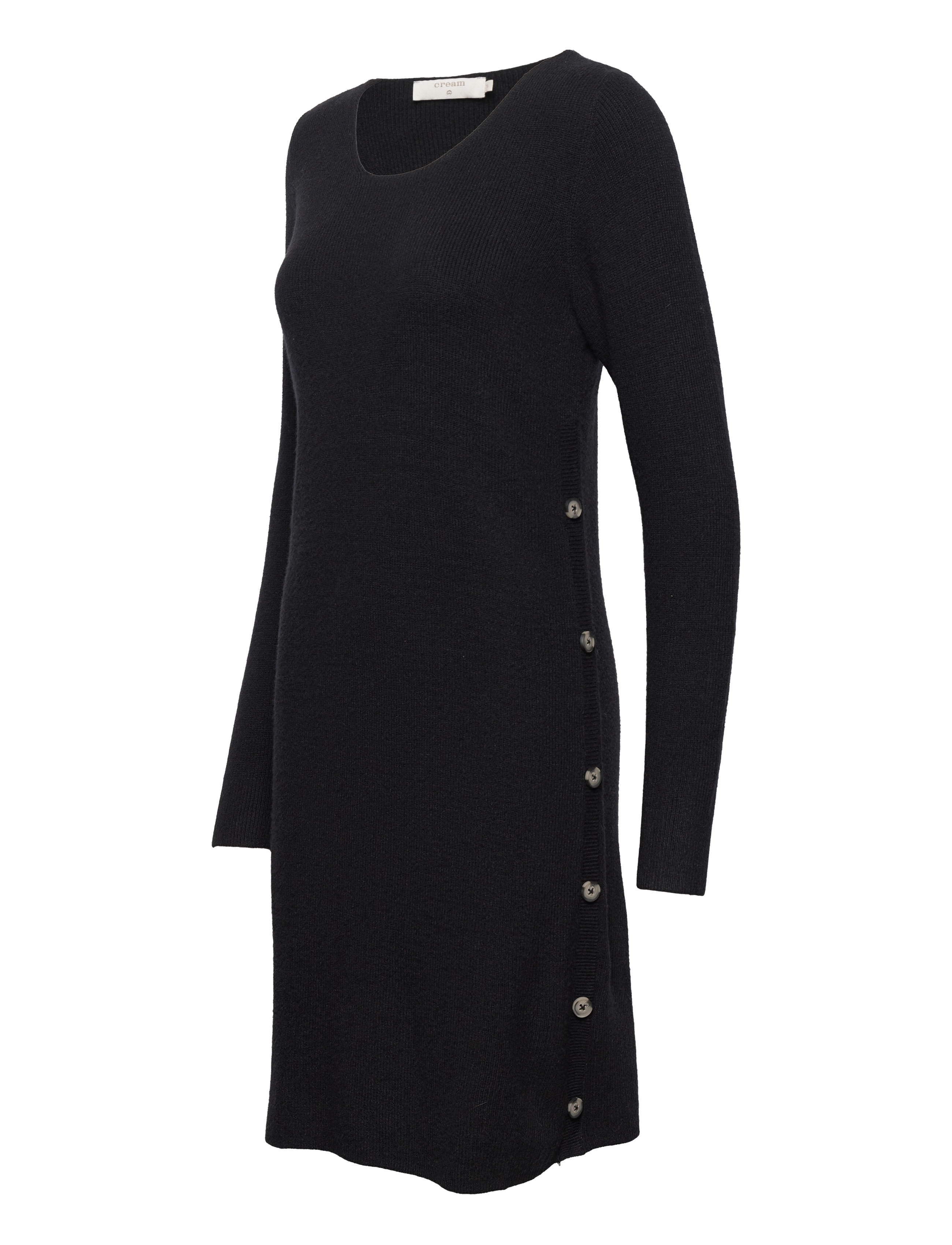 Cream - CRChristine Knit dress - Mollie Fit - pitch black - 3