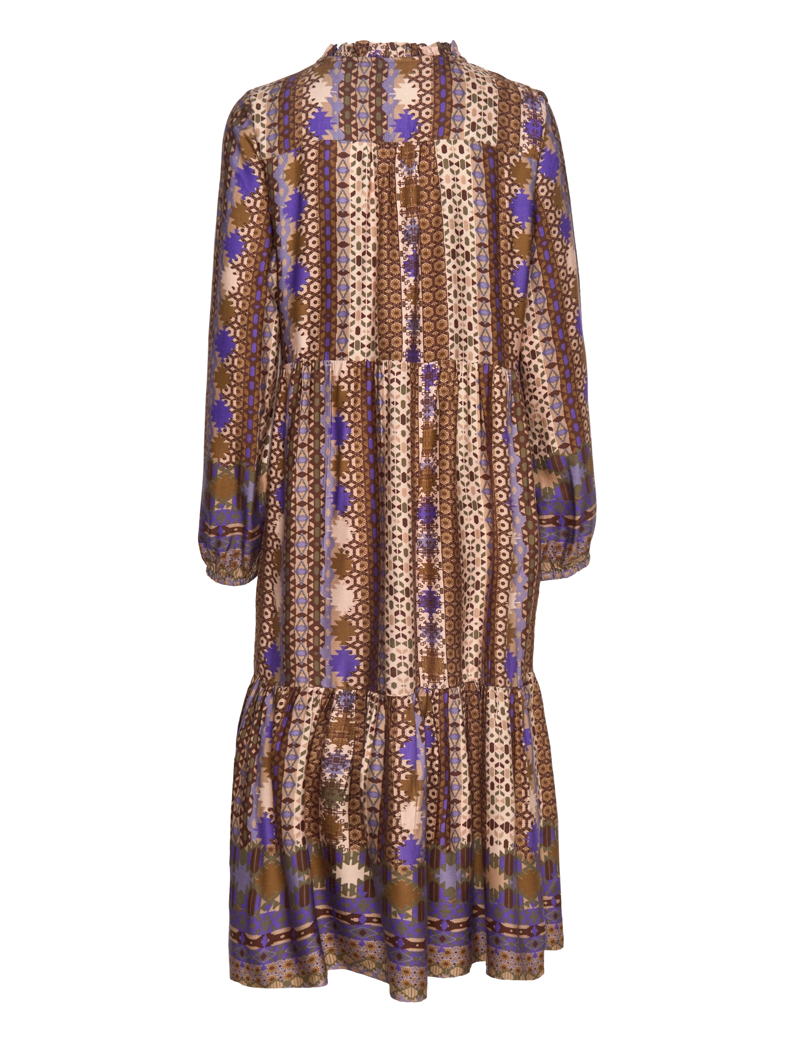 Cream - CRPenelopa Dress - Kim Fit - etnic geo stripe violet - 2