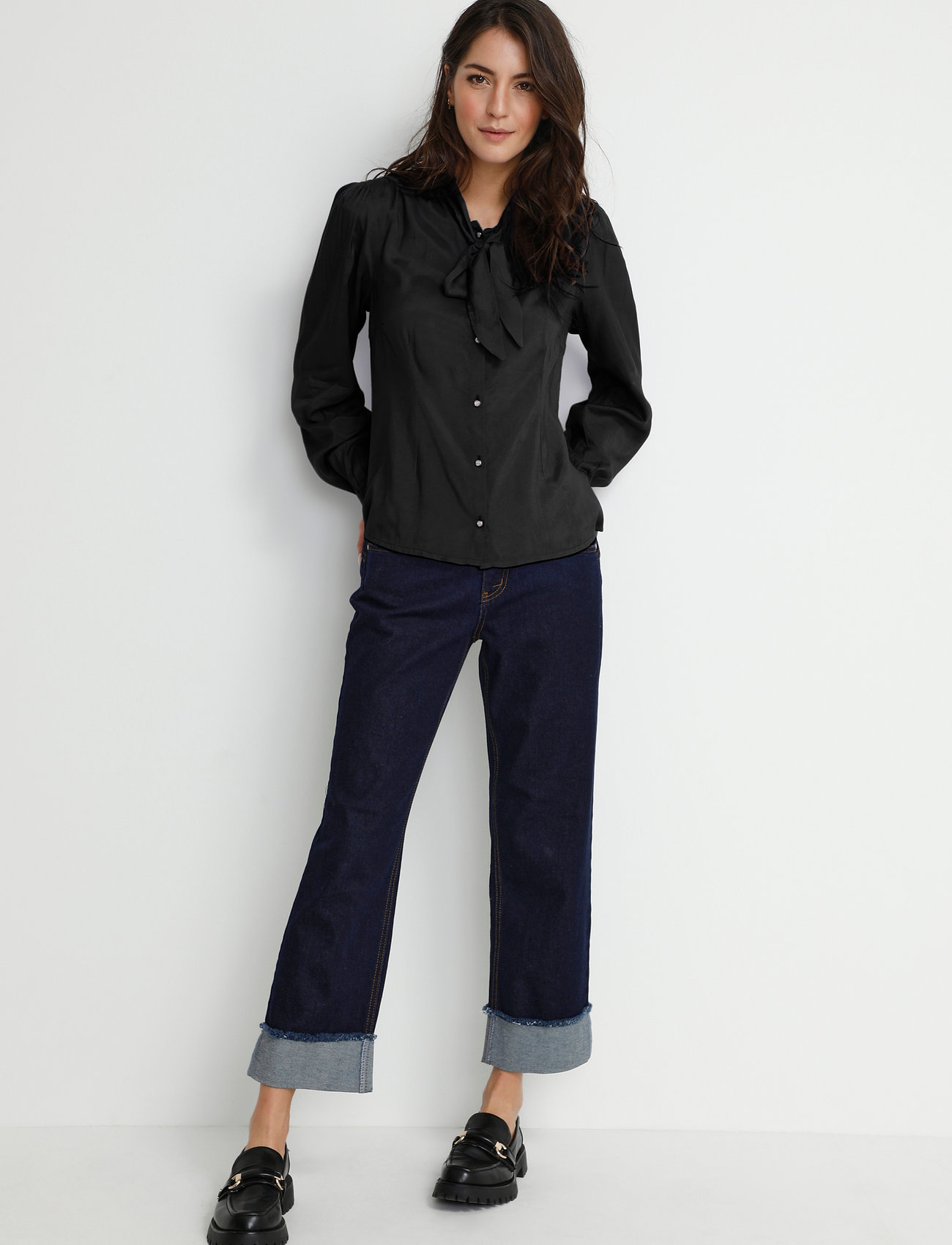 Cream - CRSansa Blouse - pitch black - 3