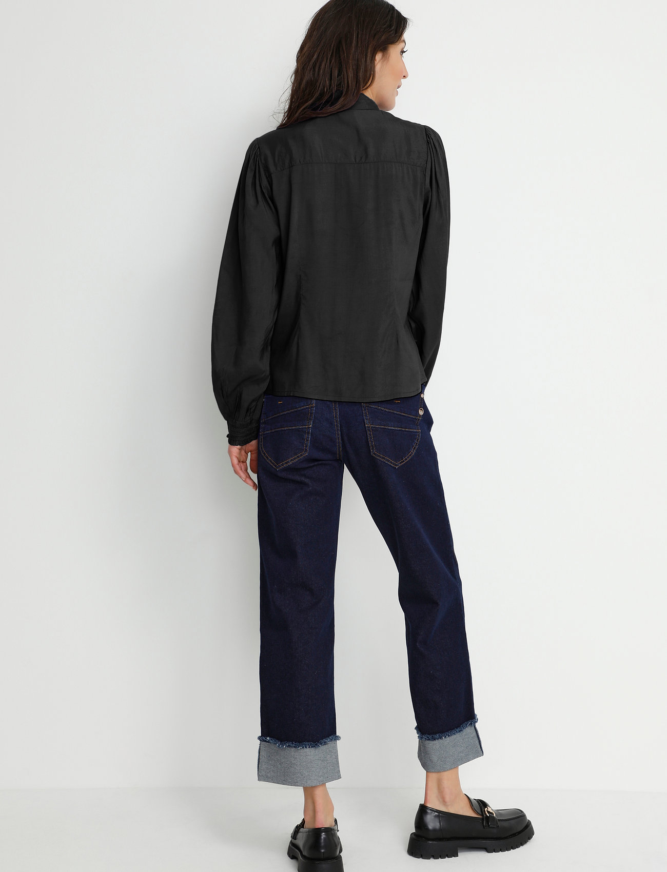 Cream - CRSansa Blouse - pitch black - 4