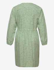 Cream - CRVimma Short Dress - Zally Fit - minikleidid - flourite green paisley - 1