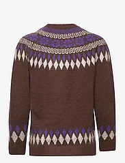 Cream - CRCherry Knit Pullover - trøjer - padrige jaquard - 1