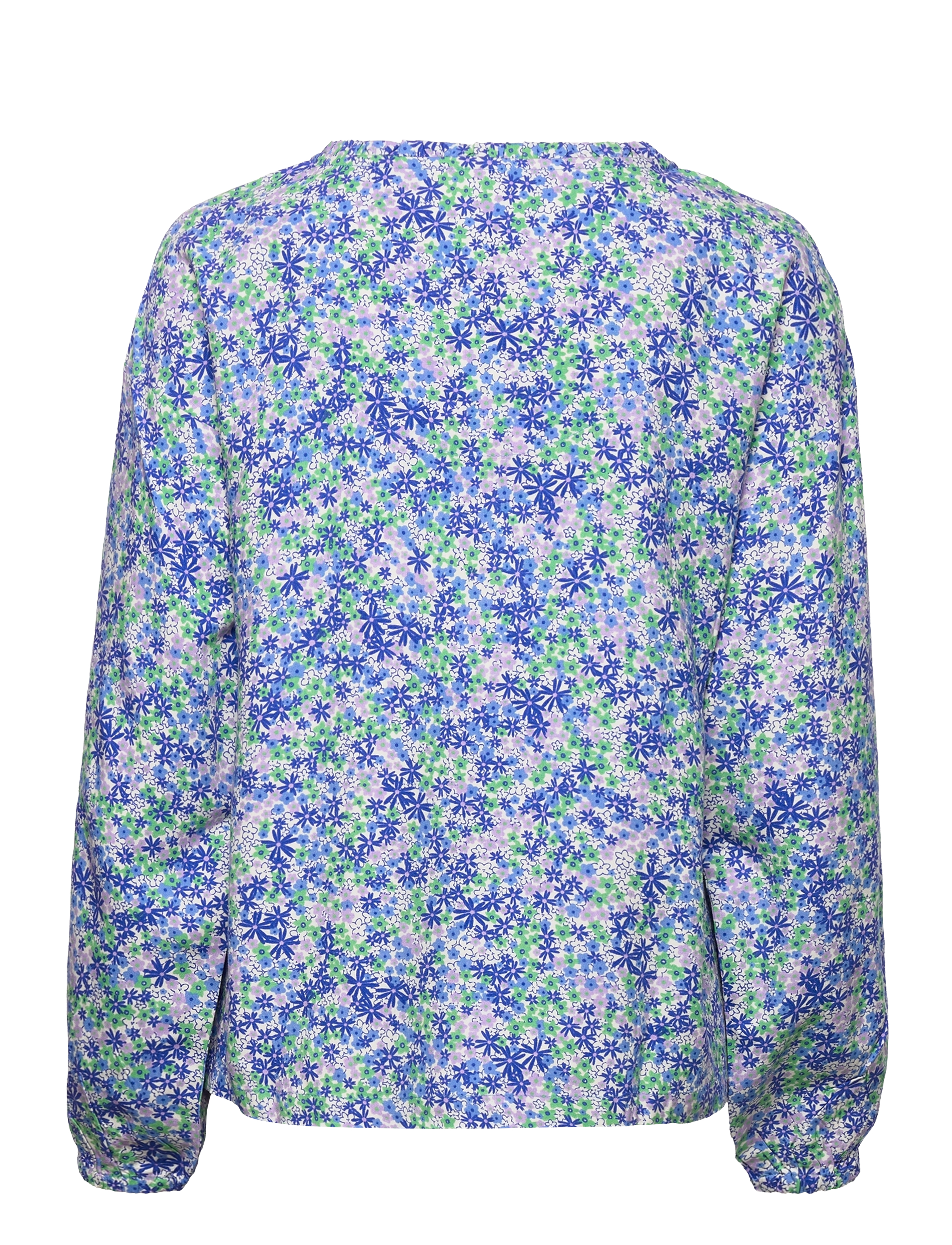 Cream - CRVimma Blouse - blue ditsy flower - 1