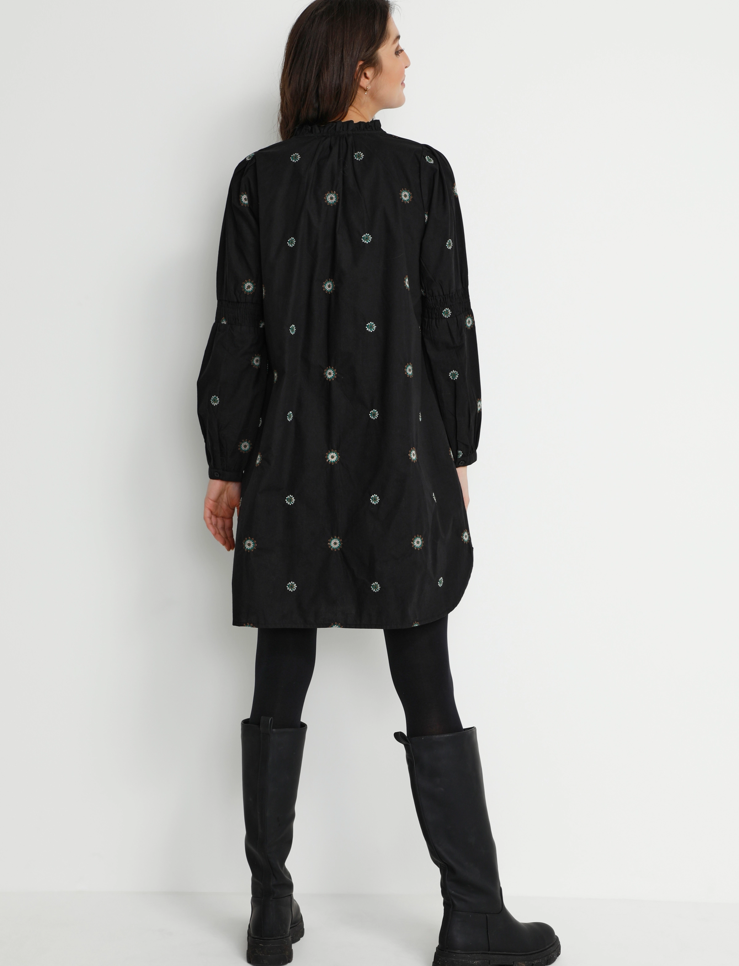 Cream - CRLimi Shirt Dress - Kim Fit - pitch black - 4