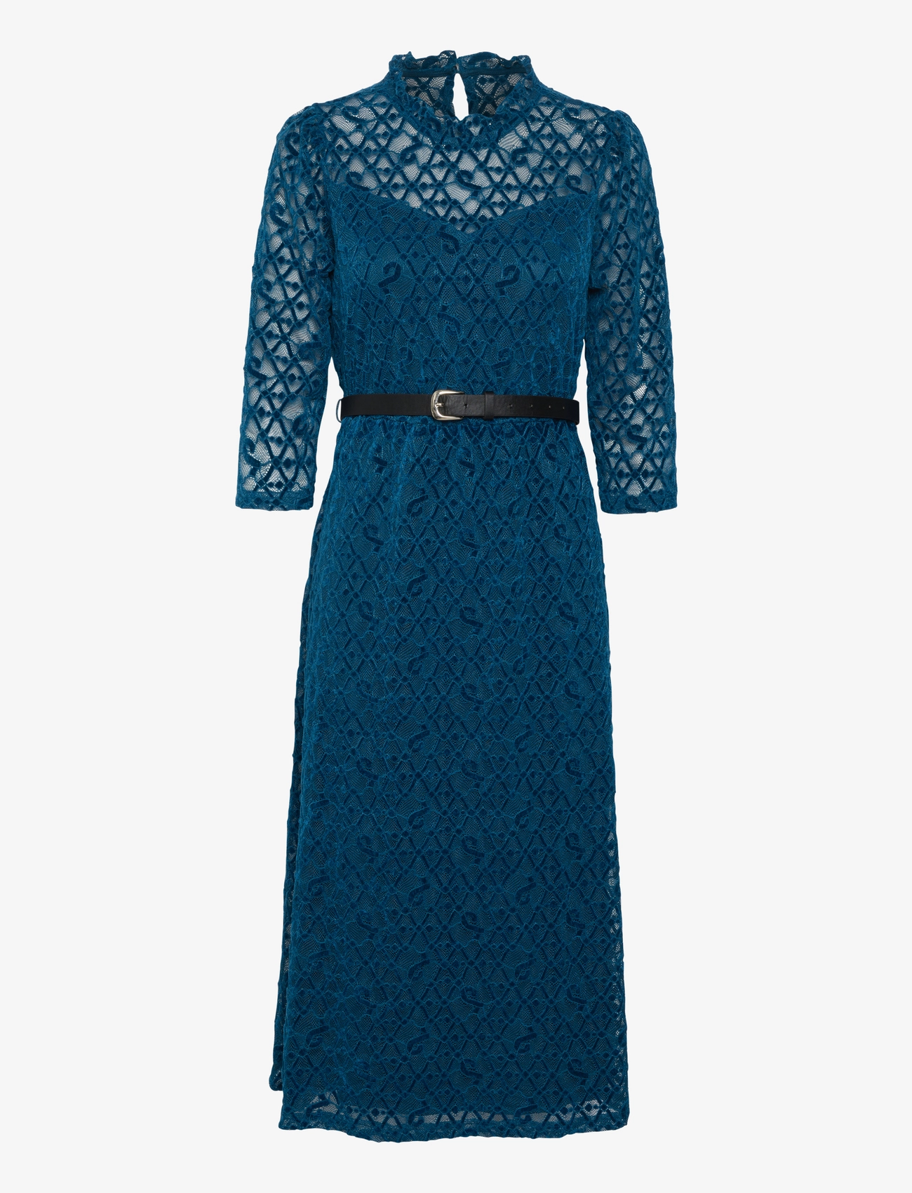 Cream CRGila Lace Dress - Zally Fit - Tøj - GIBRALTAR SEA / navy
