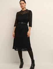 Cream - CRGila Lace Dress - Zally Fit - sukienki koronkowe - pitch black - 3